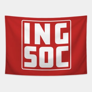 INGSOC (white) Tapestry