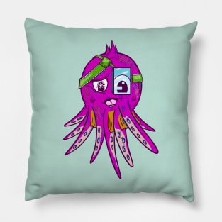 Cute Pink Octous Pillow