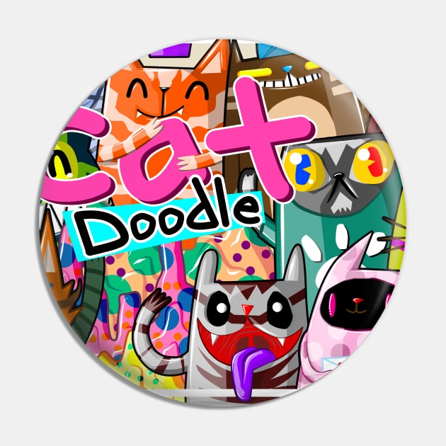 cat doodle 2020 june edition Pin by chachazart