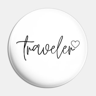 Traveler, Love for Travel Pin