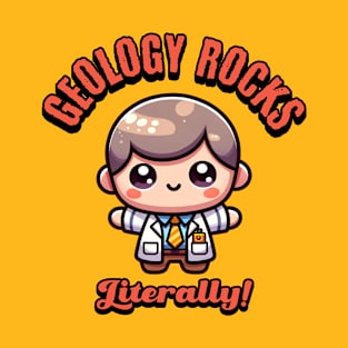 Geology Rocks Literally Rock Collector Geologist Funny T-Shirt