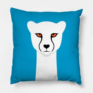 THE FASTEST CAT BLUE Pillow