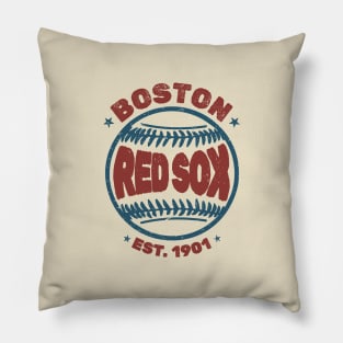 boston red sox - retro Pillow