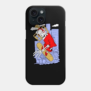 Skull Skateboard Phone Case