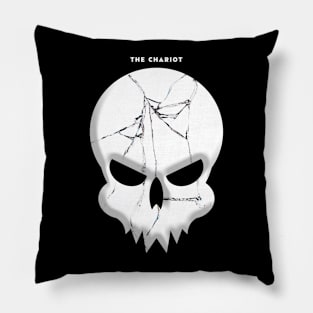 THE CHARIOT SKULL LOGO Pillow