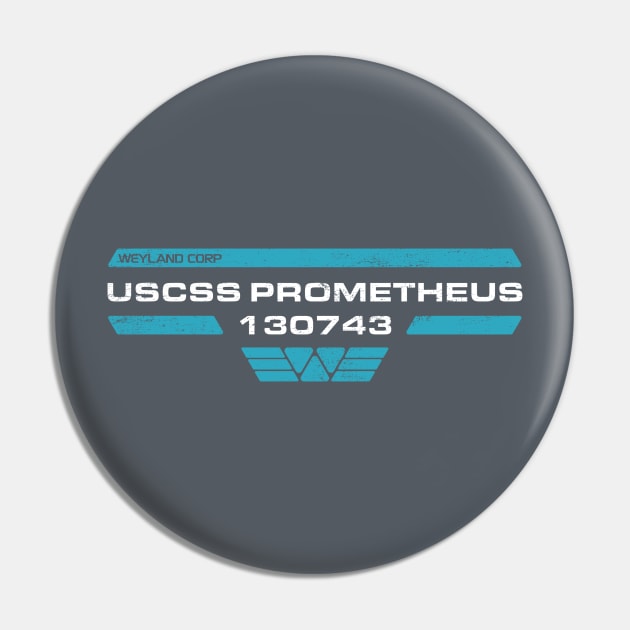 USCSS Prometheus Pin by synaptyx