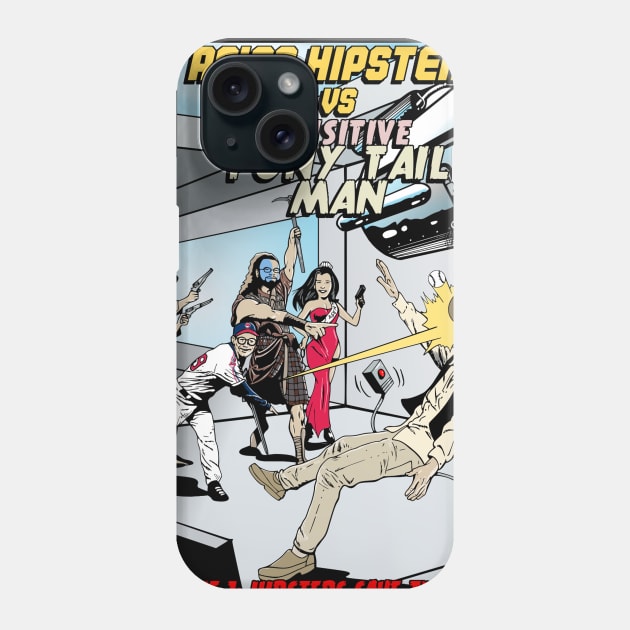 Aging Hipster Volume 1 Comic Book Cover Phone Case by Aginghipster