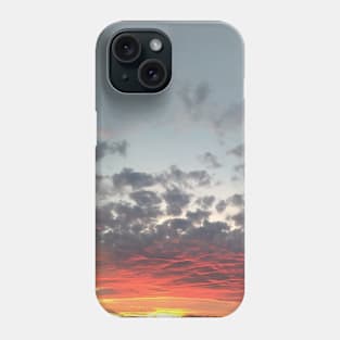 Sunset in clouds Phone Case