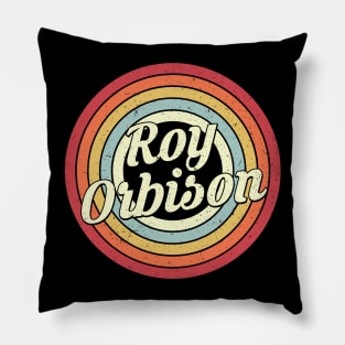 Orbison Proud Name Retro Rainbow Tribute Pillow