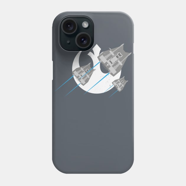 Snow fighters Phone Case by nielsrevers