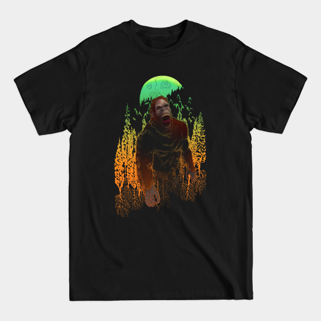 Discover Sasquatch Berserker - Big Foot - T-Shirt