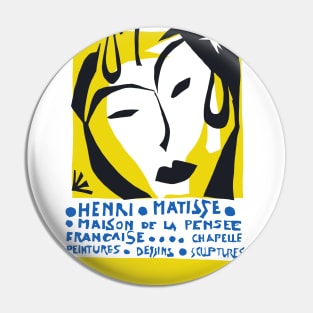 Matisse Collage Poster Pin