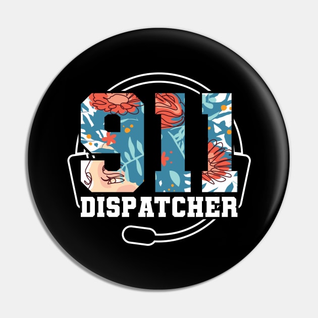 911 Dispatcher Emergency Operator Pin by A-Buddies