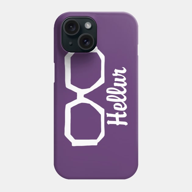 Hellur Phone Case by Whitelaw Comics