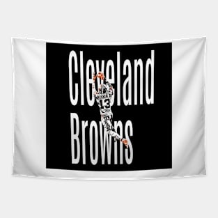 Cleveland browns Beckham Tapestry