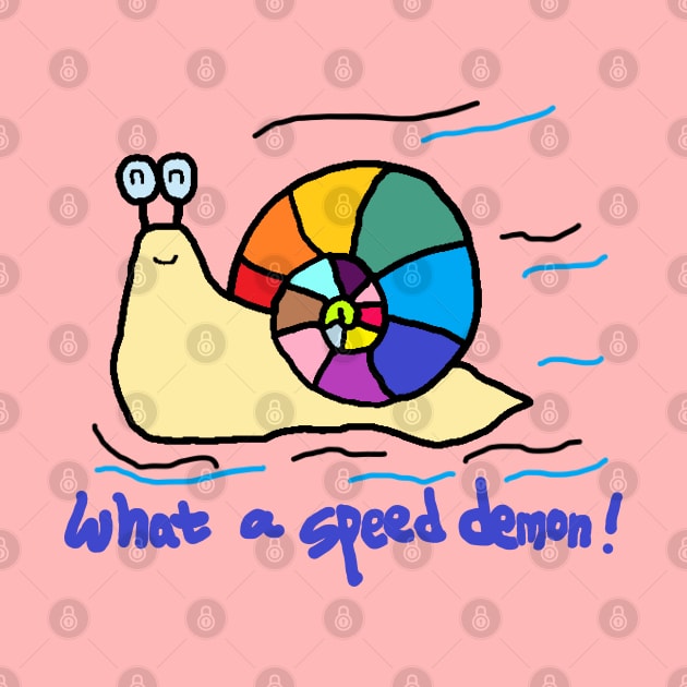 what a speed demon, snail by zzzozzo