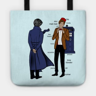 Sherlock meets the Doctor Tote