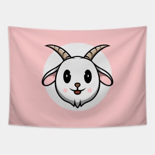 Cute Goat Tapestry