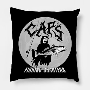 Cap's Fishing Charters Pillow