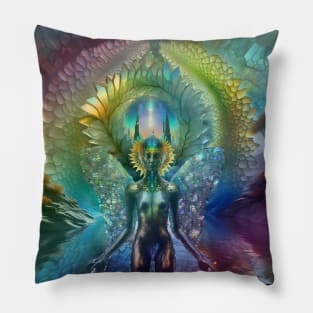 Alien Portal Pillow