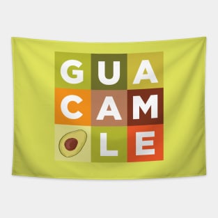 Guacamole - Typography Tapestry