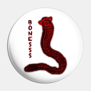 Red Bones Boi Pin