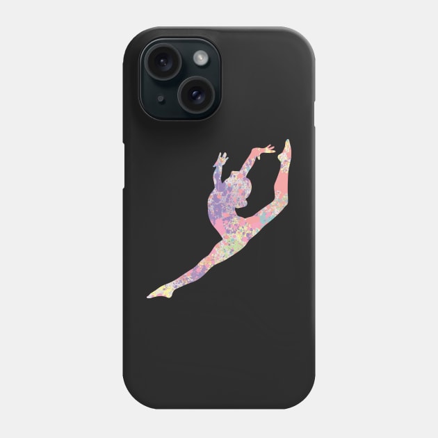 Leap Silhouette Phone Case by sportartbubble