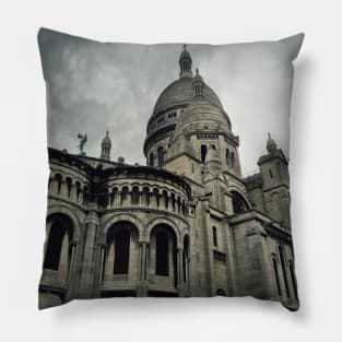 Sacre Coeur Cathedral Pillow