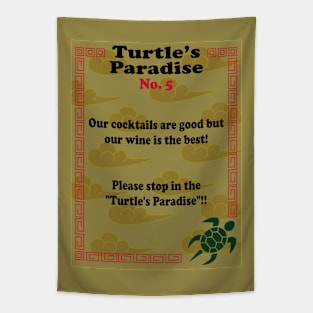 Turtle's Paradise Flyer No. 5 Tapestry