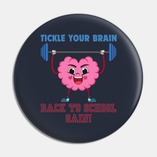 TICKLE YOUR BRAIN BACK TO SCHOOL GAIN! FUNNY BACK TO SCHOOL Pin