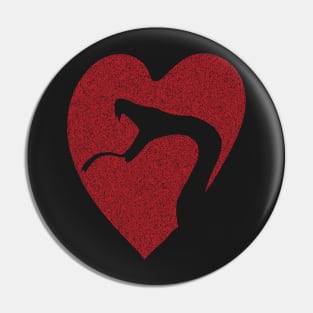 Minimalistic Untameable Heart Pin