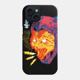 cat skull Phone Case