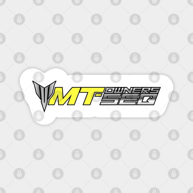 MT-Owners SEQ Yellow-Grey Magnet by Frazza001