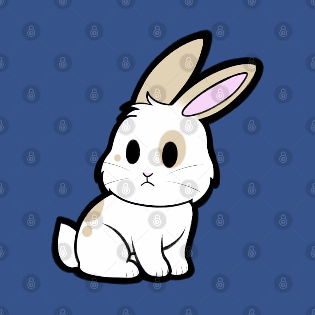 Cream Spotted Bunny by Firestorm Fox