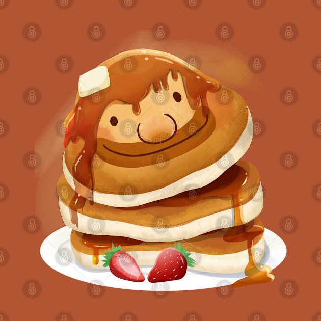 Pancake Smile by Art By Ridley