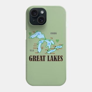 Great Lakes Phone Case