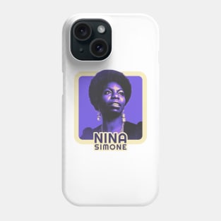 Vintage Retro Nina Simone Phone Case