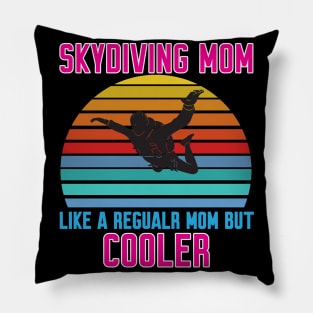 Funny Skydiving Mom Pillow