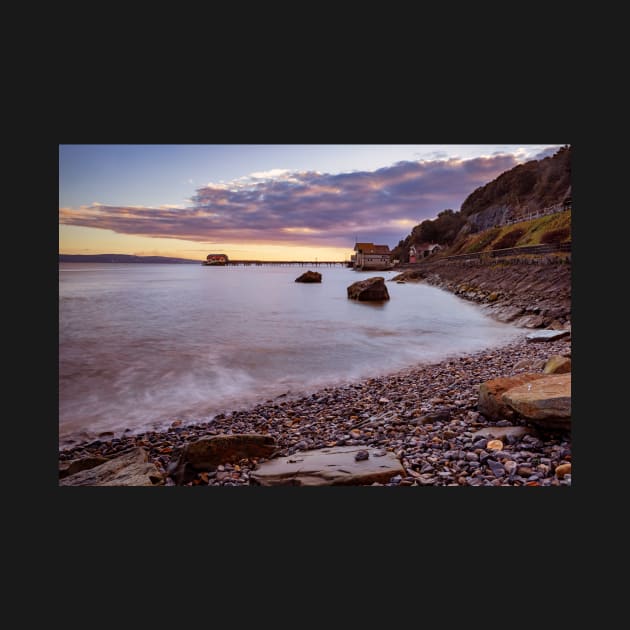 Mumbles Pier from Knab Rock, Swansea by dasantillo