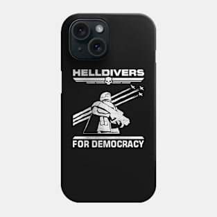 helldivers-for-democracy Phone Case