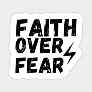 Faith Over Fear Magnet