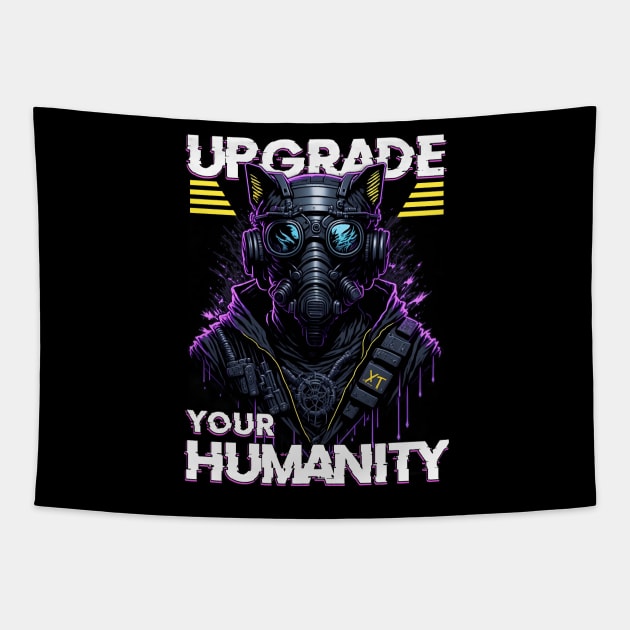 Upgrade Your Humanity Tapestry by QuirkyPrintShop