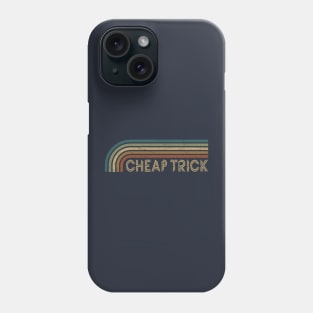 Cheap Trick Retro Stripes Phone Case