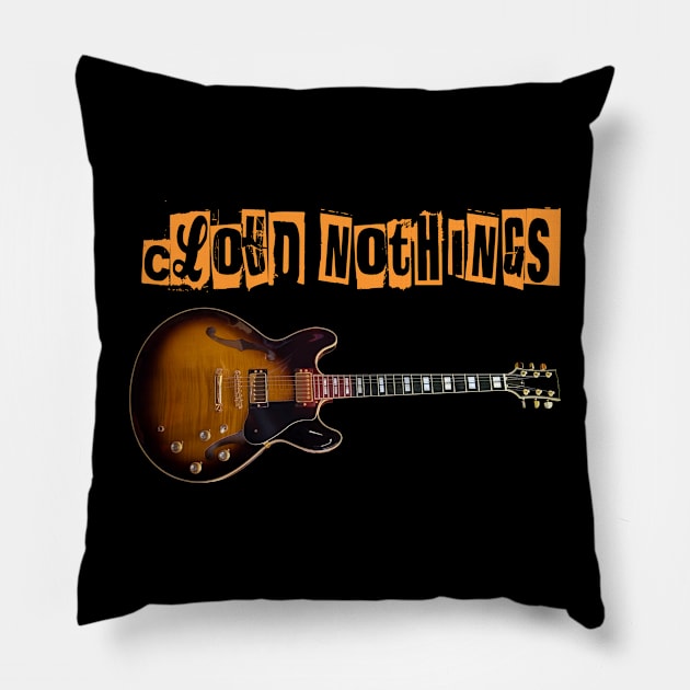 CLOUD NOTHINGS BAND Pillow by dannyook