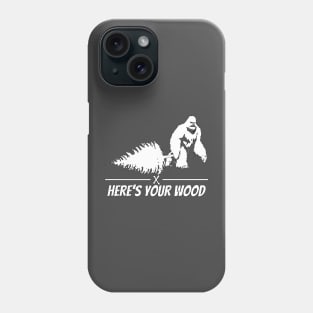 Here's your wood Phone Case