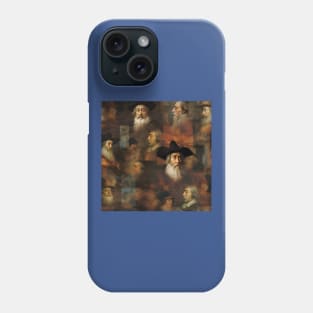 Rembrandt Paintings Mashup Phone Case