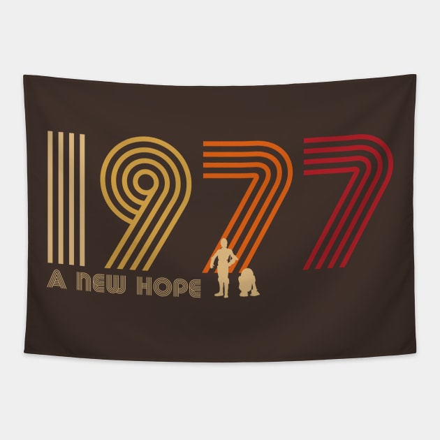 RETRO 1077 Tapestry by DrMonekers