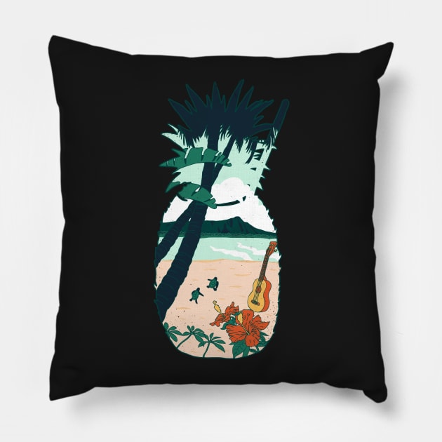 Aloha Pillow by eriksandisatresa