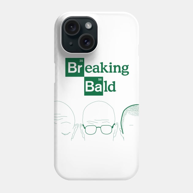 Breaking Bald Phone Case by Aefe