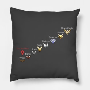 You Are Here, Wood Tier Pillow